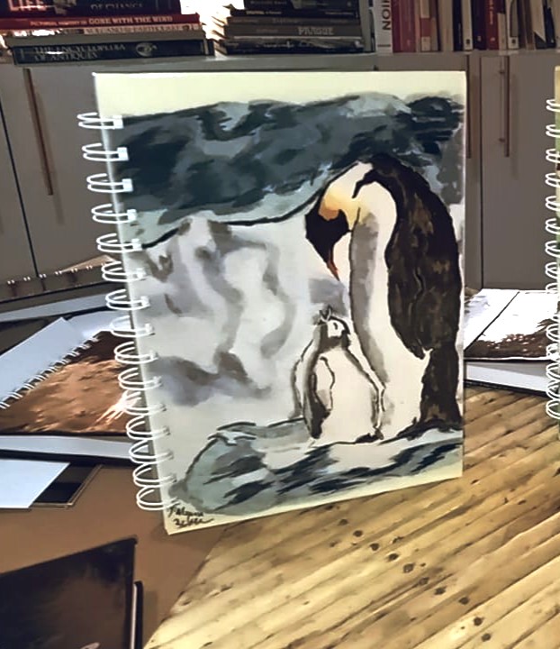 Penguin A5 notebook